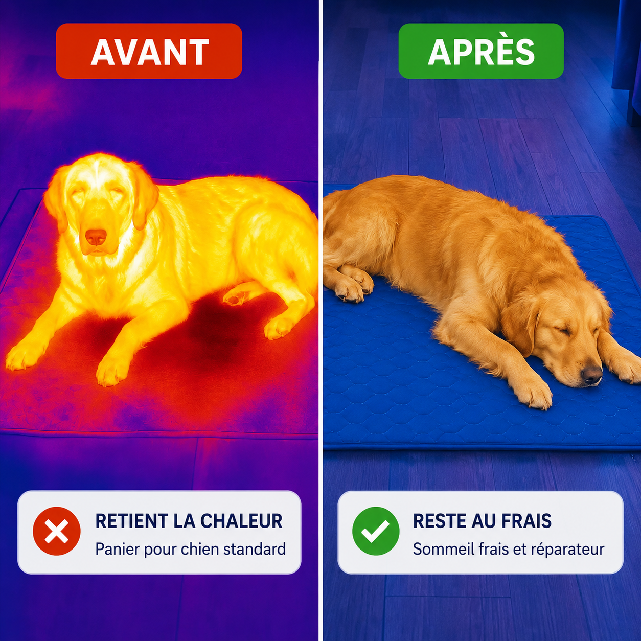 FraisRest™ – Tapis Rafraîchissant pour Chien