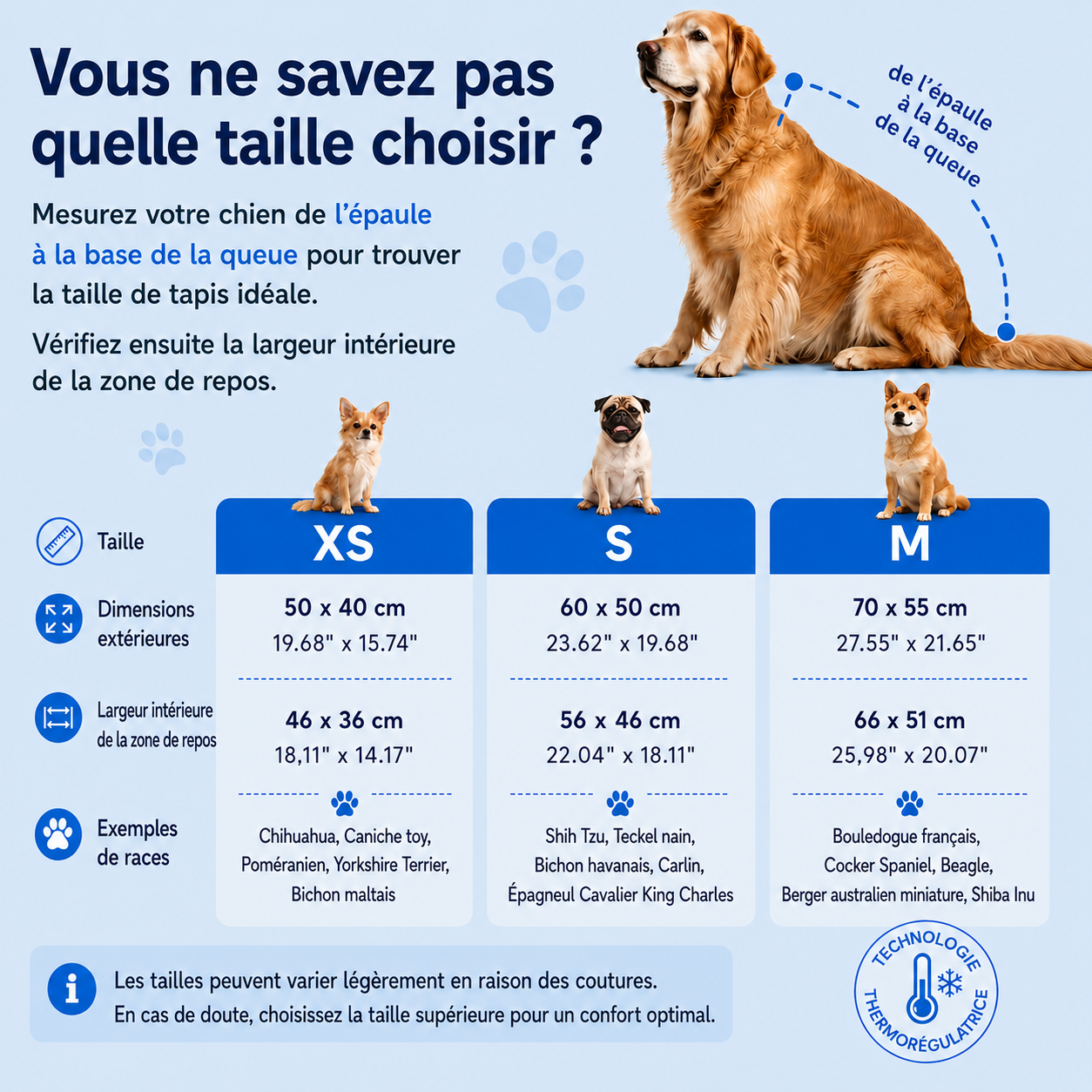 FraisRest™ – Tapis Rafraîchissant pour Chien